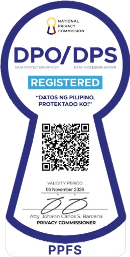 PPFS - NPC SEAL OF REGISTRATION