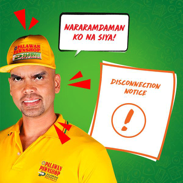 Unahan ang notice of disconnection
