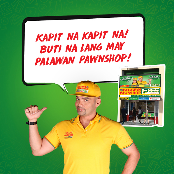Ang taong busy, sa Palawan Pawnshop kumakapit