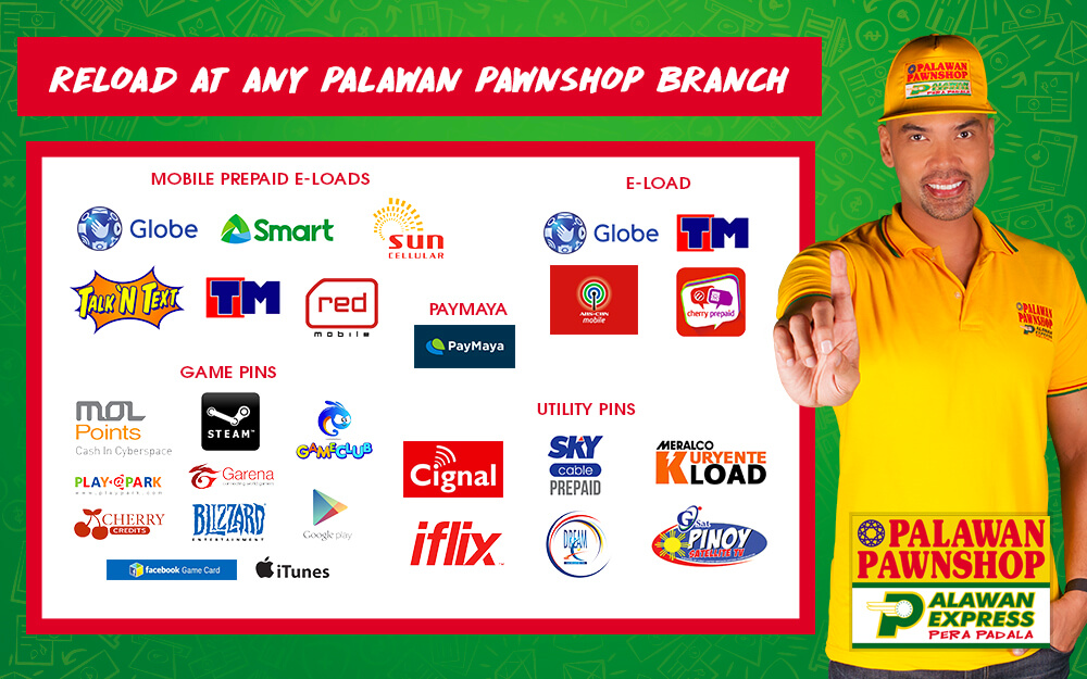 reload at any palawan pawnshop branch