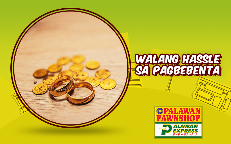 Gold coins and rings