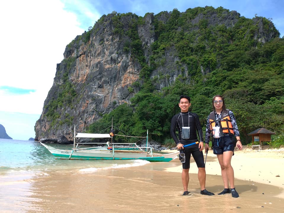 walang kuskos balungos promo winners at El Nido