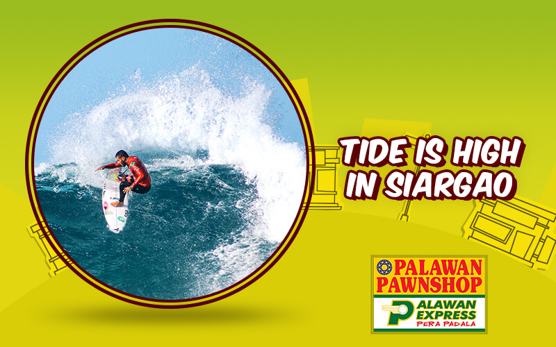 Tide is high in Siargao