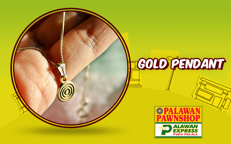 Gold pendant