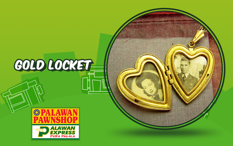 Gold locket