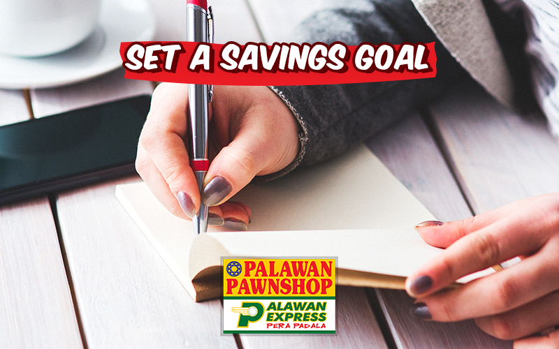 Set a savings goal