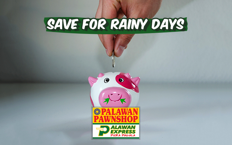 Save for rainy days