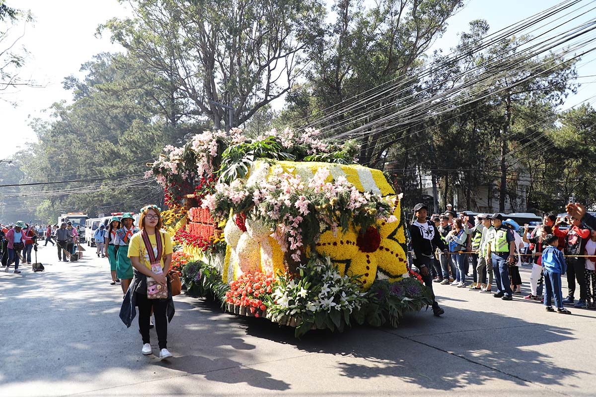 Palawan Express Panagbenga Festival float