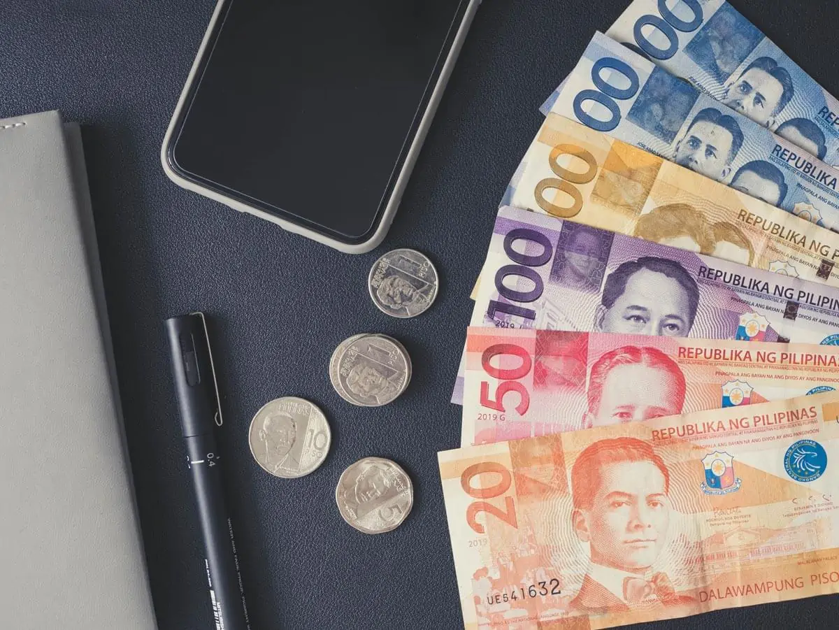 Philippine-Money-on-Black-Surface-2