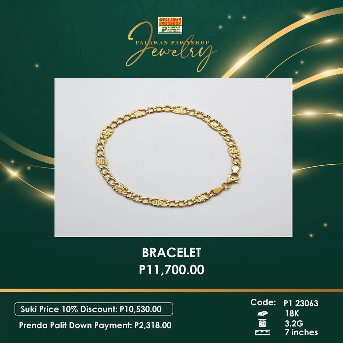 palawan pawnshop jewelry bracelet
